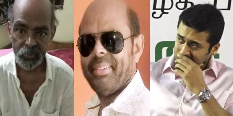 சர்க்கரை நோயால் பாதிக்கப்பட்டு பணமின்றி அல்லாடும் ’பிதாமகன்’ தயாரிப்பாளர்! நடிகர் சூர்யா உதவி!