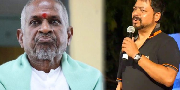 ’இளையராஜா ஒரு மட்டமான மனிதர்; முட்டாள்’ – ஜேம்ஸ் வசந்தன் பரபர கருத்து!
