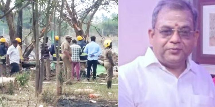 காஞ்சிபுரம் பட்டாசு ஆலையில் பயங்கர வெடிவிபத்து: உரிமையாளர் கைது!