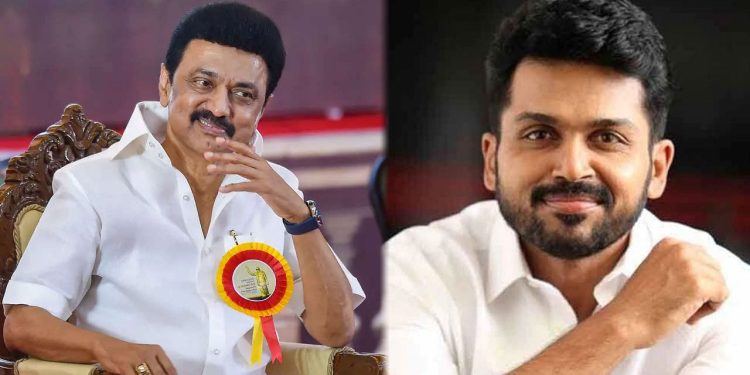 வேளாண் பட்ஜெட்டில் முக்கிய திட்டங்களை அறிவித்தமைக்கு நன்றி – நடிகர் கார்த்தி!