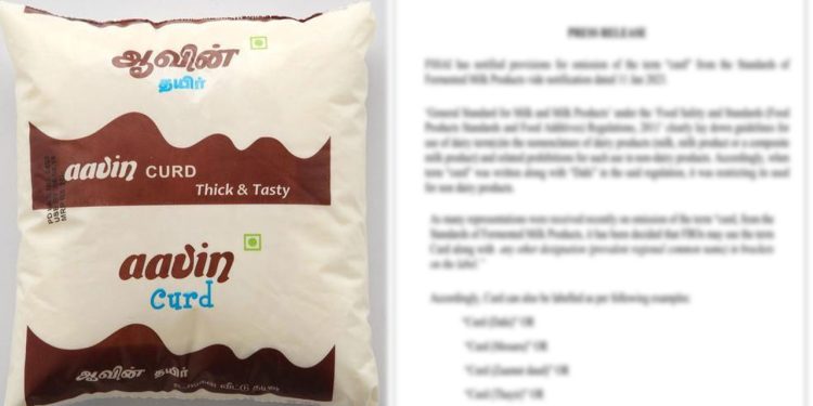 “தயிரை ‘தஹி’ என இந்தியில் குறிப்பிடுவது கட்டாயமில்லை” – எதிர்ப்பைத் தொடர்ந்து அறிவிப்பு வாபஸ்!