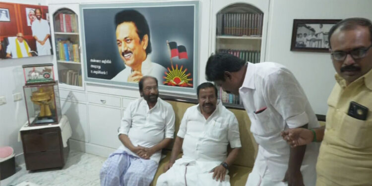 திருச்சி சிவா – கே.என்.நேரு சமாதானப் பேச்சு; சுமுக நிலைக்கு வந்த பிரச்சினை!