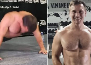 ஒரு மணிநேரத்தில் அதிக ’புஷ்-அப்’ செய்து உலகசாதனை படைத்த நபர்!