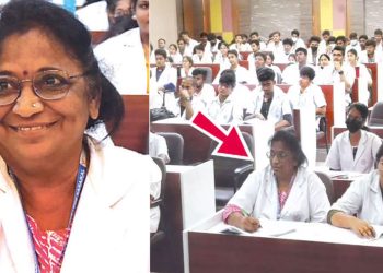 63 வயதில் மருத்துவம் படிக்கும் மூதாட்டி!