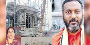 10 கோடி செலவில் தாய்க்கு கோயில் கட்டும் ஆந்திர தொழிலதிபர்!