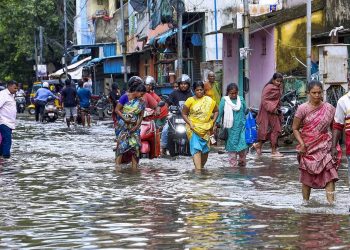 சென்னையில் இரவு முழுவதும் கனமழை: எம்.ஜி.ஆர். நகரில் 15.14 செ.மீ. பதிவு